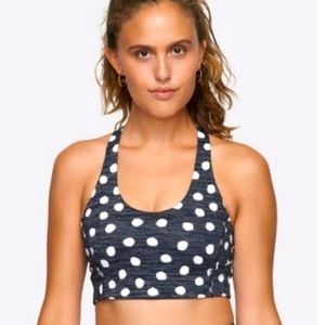 Outdoor Voices Doing Things Bra in Polka Dot size medium